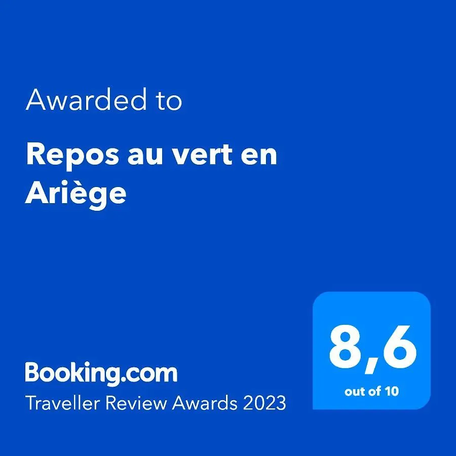 Repos au vert en Ariège Le Peyrat Hébergement de vacances